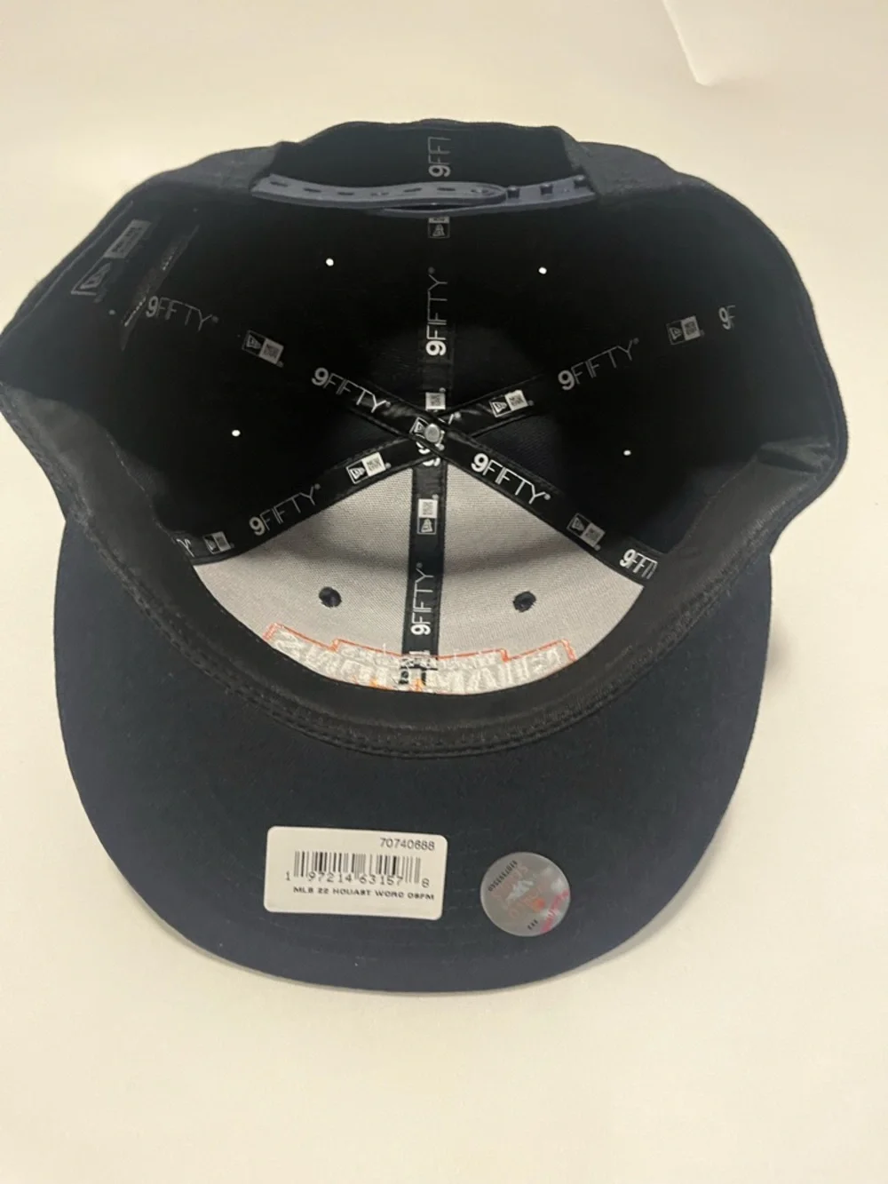 Houston Astros 2022 World Series New Era 9FIFTY Snapback Blue Hat MLB